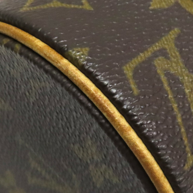 棕色 原花帆布 Papillon 19 手提包【LOUIS VUITTON LV 路易威登】 M51389-10