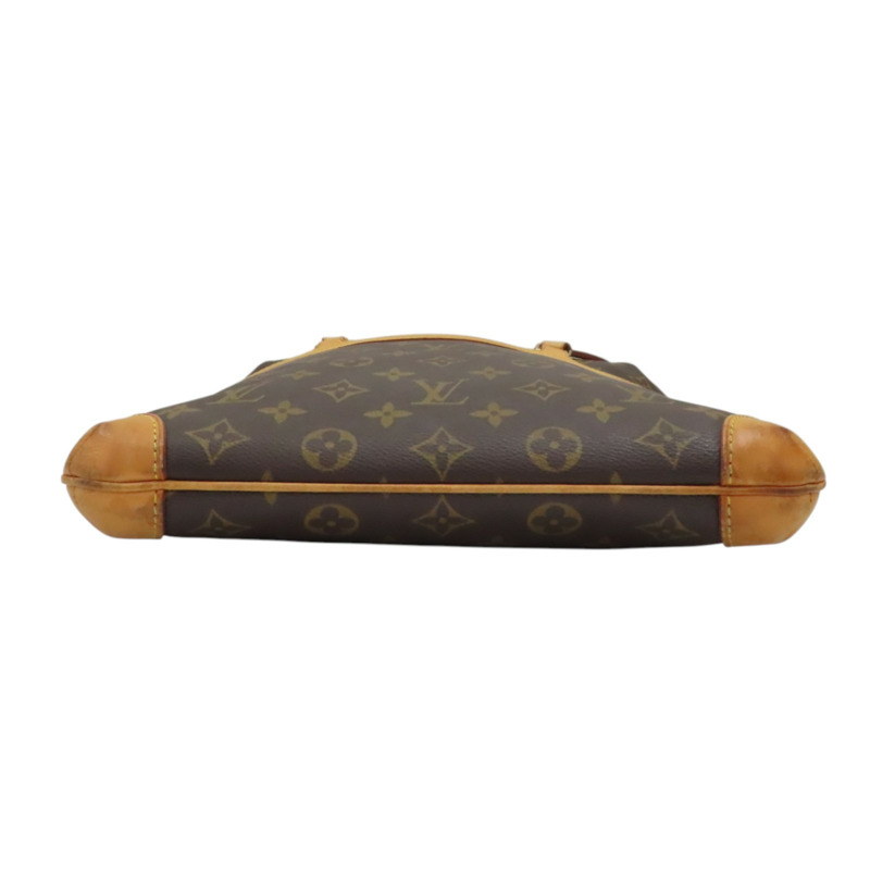 棕色 原花帆布 Coussin GM 肩背包【LOUIS VUITTON LV 路易威登】 M51141-3