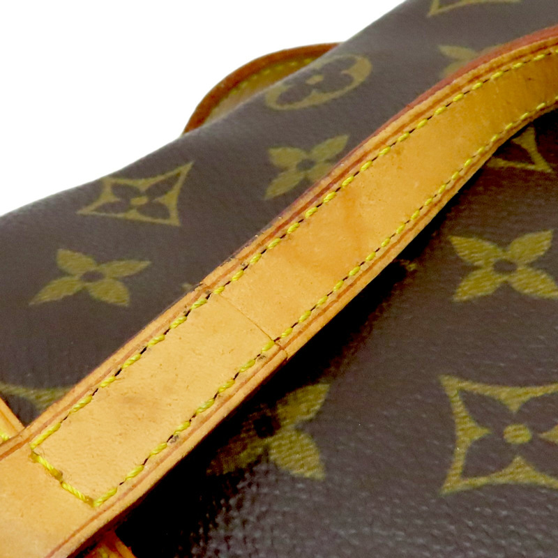 棕色 原花帆布 Coussin GM 肩背包【LOUIS VUITTON LV 路易威登】 M51141-15