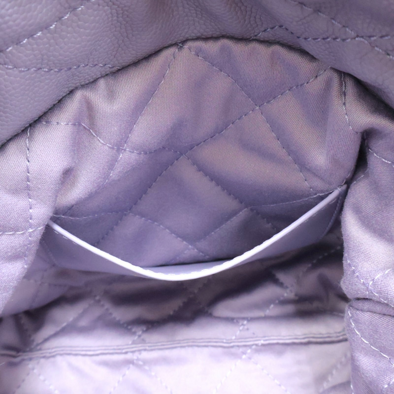 紫色 菱格紋 牛皮 22 mini 肩背包【CHANEL 香奈兒】 AS3980-5