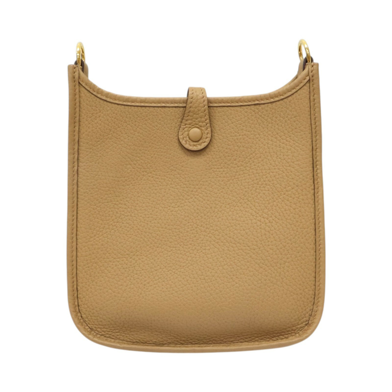 餅乾色 Taurillon牛皮 Evelyne 16 肩背包 B刻【HERMES 愛馬仕】 H069426CC-1