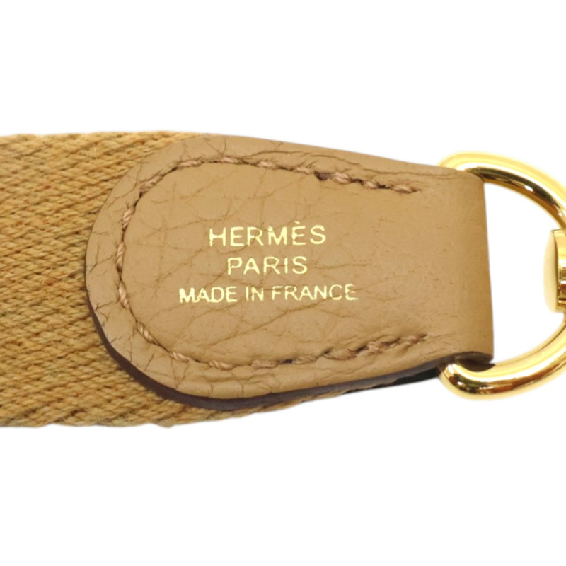 餅乾色 Taurillon牛皮 Evelyne 16 肩背包 B刻【HERMES 愛馬仕】 H069426CC-6