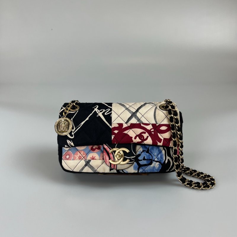 CHANEL CF20 帆布織布材質 19開-1