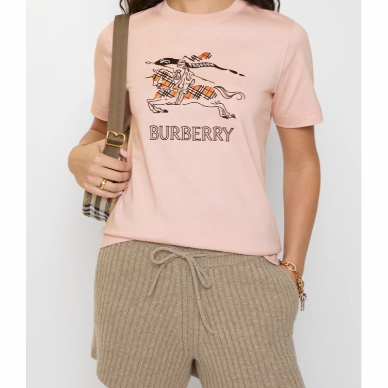 Burberry 女士 EKD 素描棉質 T 恤XXS XS S M L XL碼-4