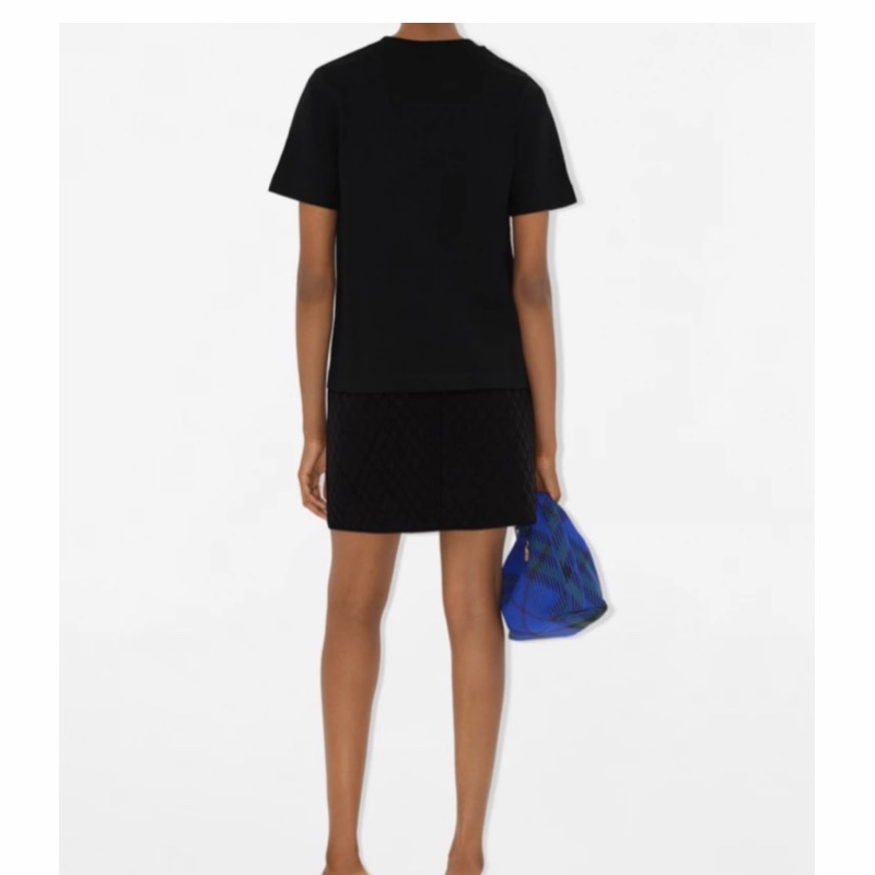 Burberry 女士 棉質短袖T恤XS-3