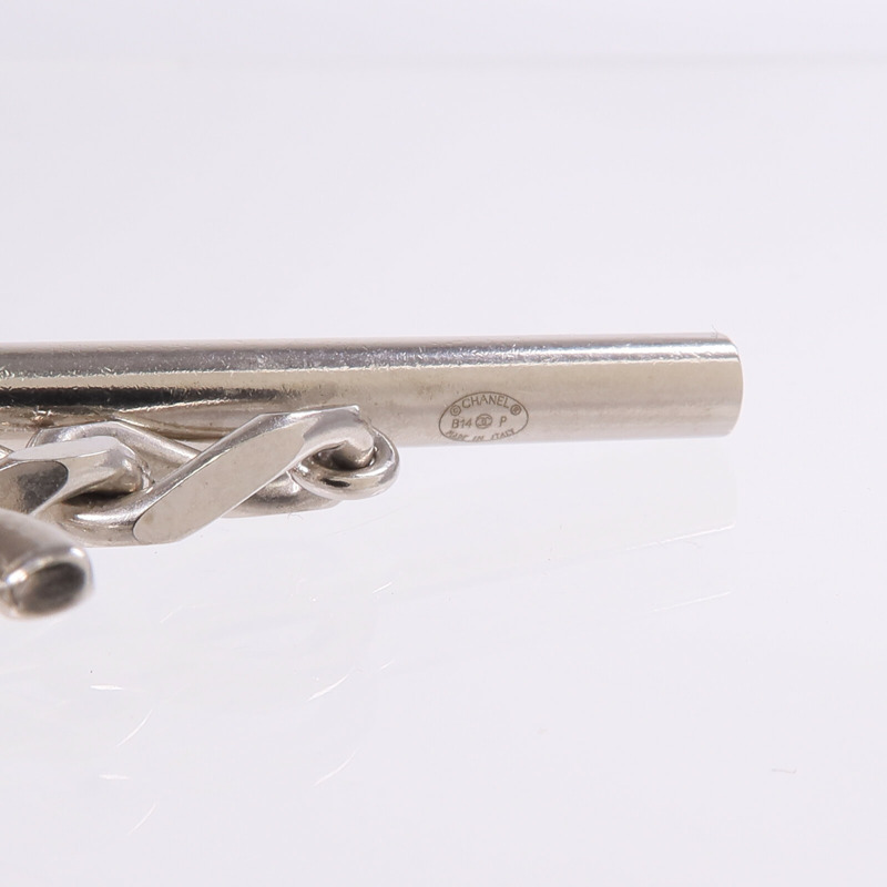 CHANEL 金屬/聚酯纖維/麂皮皮革Bracelet金扣手鏈-7