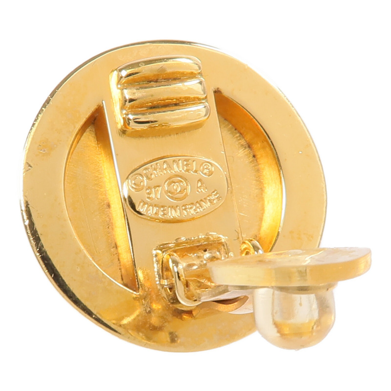 CHANEL 金屬Earrings金扣耳環-6