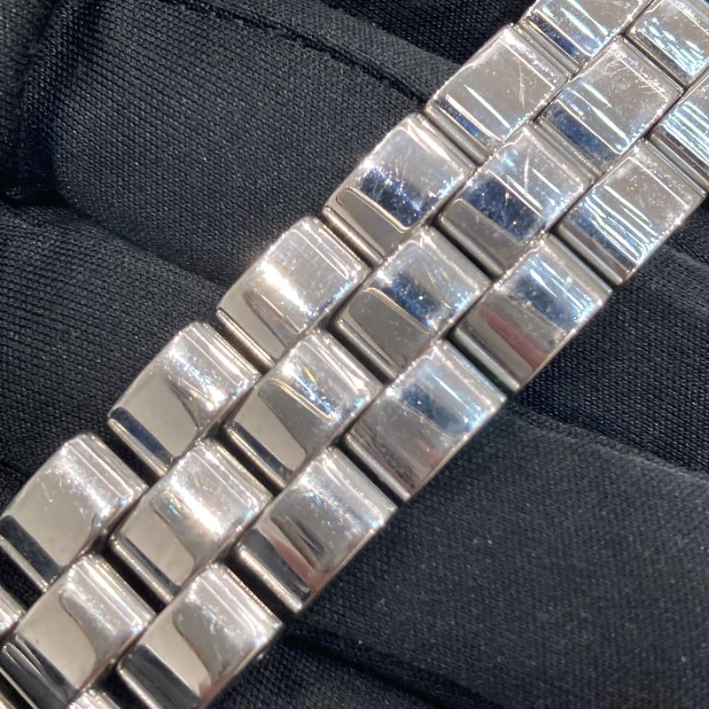 GUCCI 古馳 4600L 女士 石英錶 不鏽鋼 黑色 銀釦-5