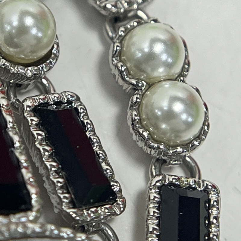 CHANEL 合金23K蝴蝶結胸針-4