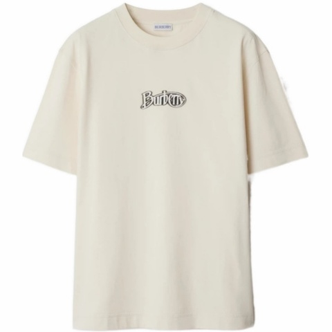 Burberry 女士 徽標棉質T恤XS S L碼
