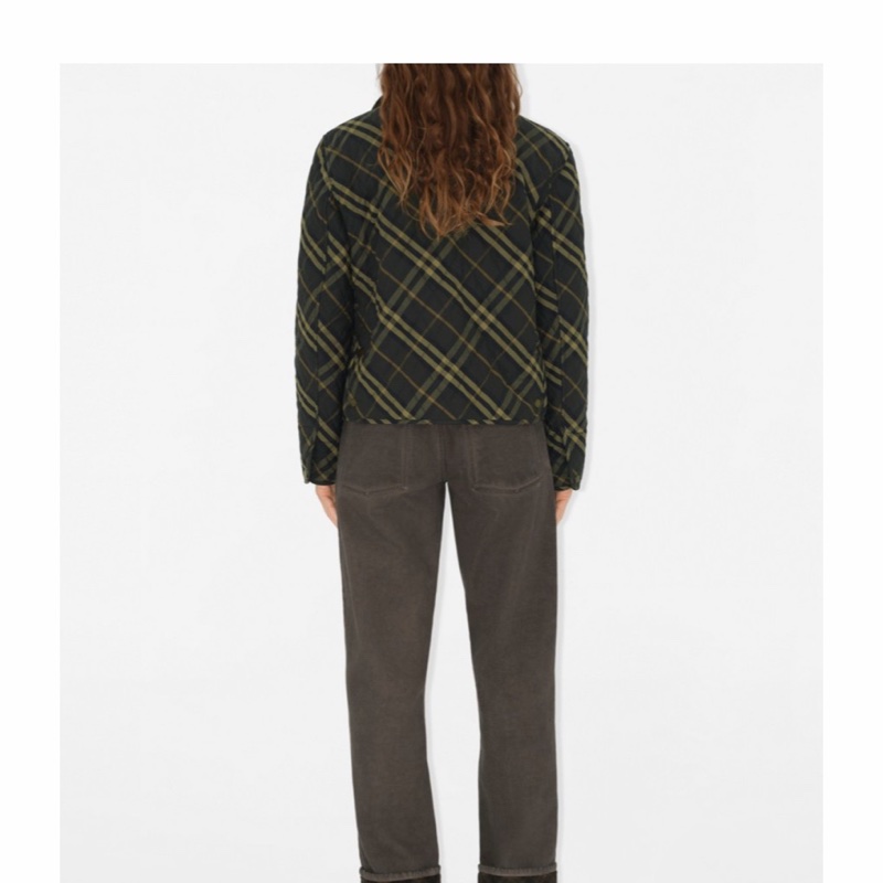 Burberry 女士 格子飛行員夾克XXS XS S M L碼-2