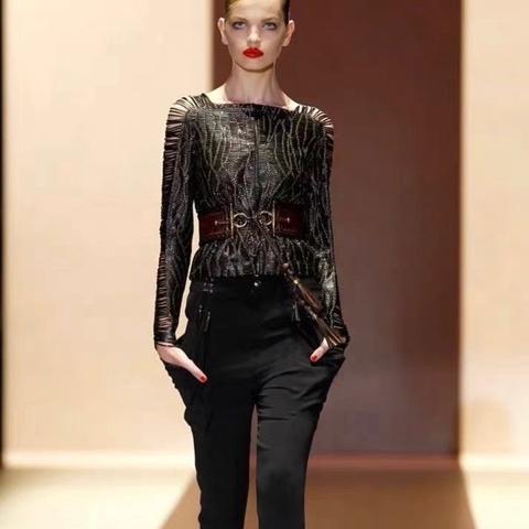 Gucci羊皮外套38碼