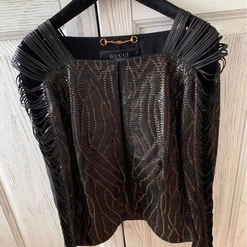 Gucci羊皮外套38碼-1