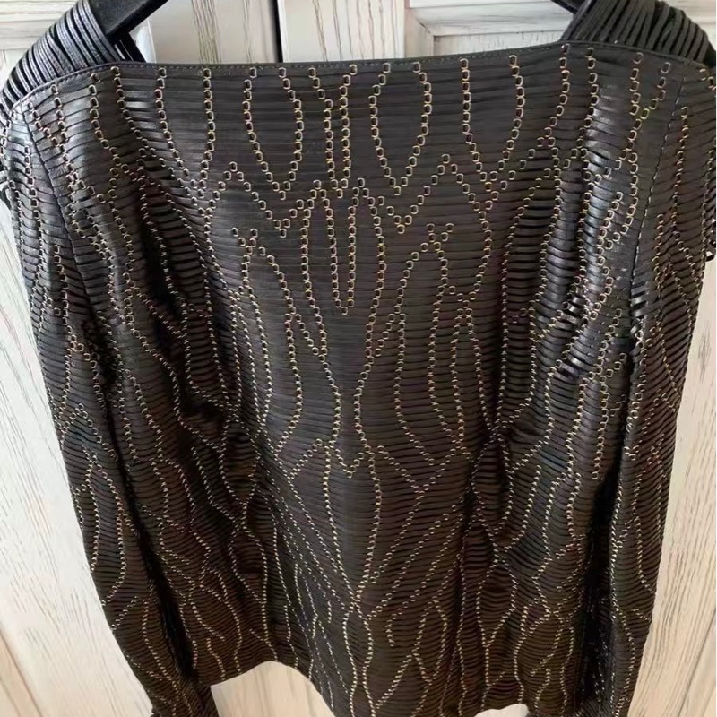 Gucci羊皮外套38碼-4