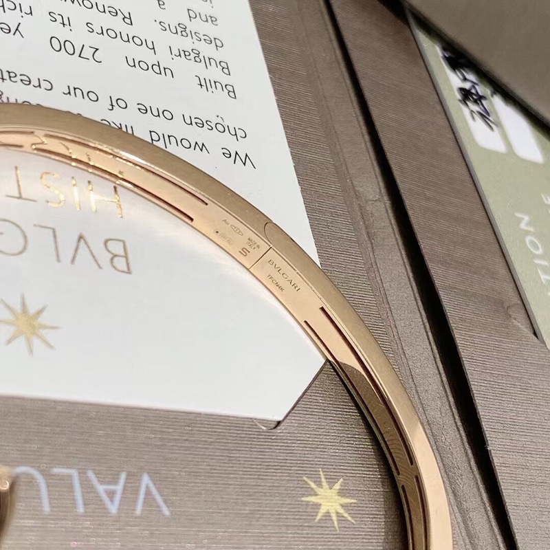 Bvlgari 寶格麗DIVAS‘DREAM系列扇子手鐲,玫瑰金滿鑽➕孔雀石 知性 氣質s碼,2021購入-5