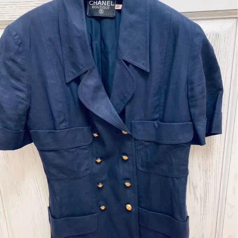Chanel中古短袖外套38碼-0