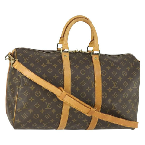 路易威登 Monogram Keepall Bandouliere 45 波士頓包 M41418 LV Auth ep13203