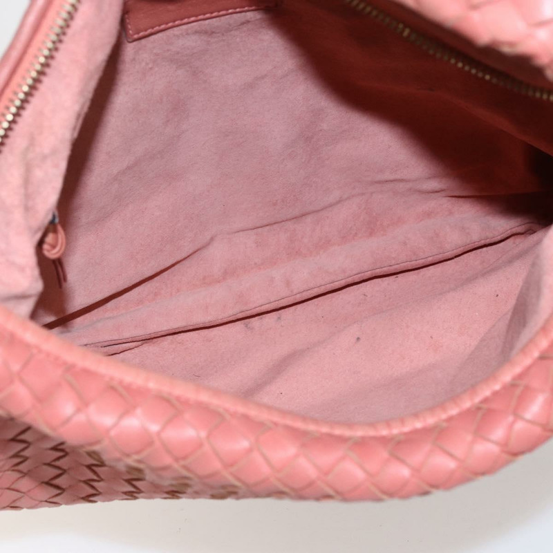 【日本直送】BOTTEGA VENETA INTRECCIATO 流浪漢單肩包皮革奧特萊斯粉紅正品 fm5096-10