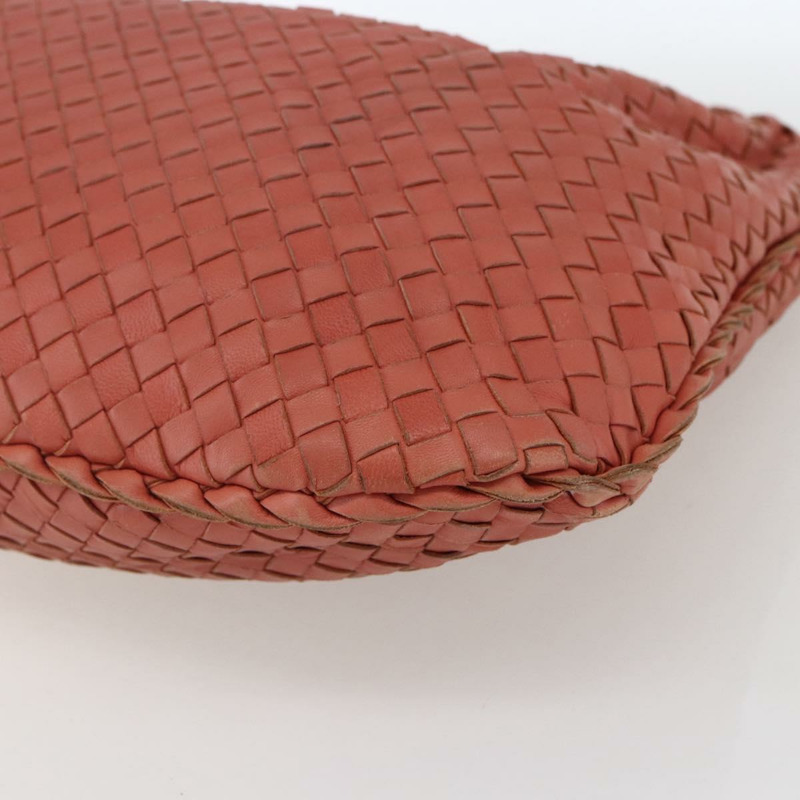 【日本直送】BOTTEGA VENETA INTRECCIATO 流浪漢單肩包皮革奧特萊斯粉紅正品 fm5096-13