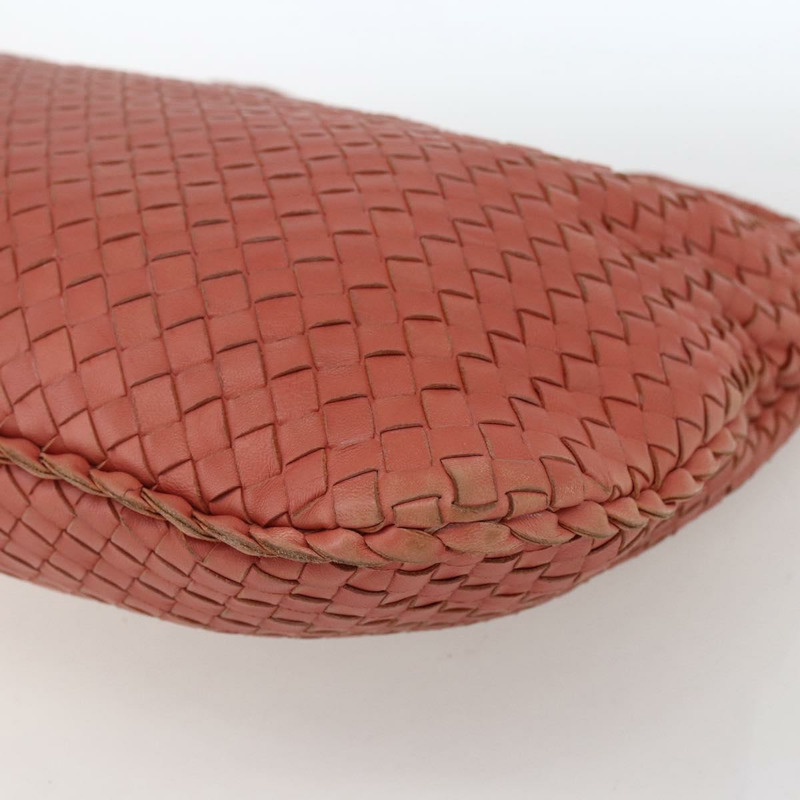 【日本直送】BOTTEGA VENETA INTRECCIATO 流浪漢單肩包皮革奧特萊斯粉紅正品 fm5096-15