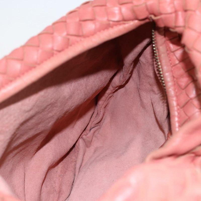【日本直送】BOTTEGA VENETA INTRECCIATO 流浪漢單肩包皮革奧特萊斯粉紅正品 fm5096-18