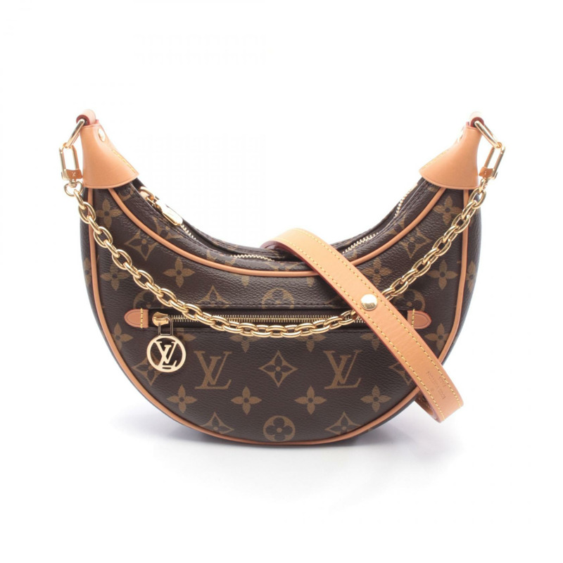 路易威登 Loop 斜背單肩包 M81098 Monogram 帆布 二手 女士 LV-0