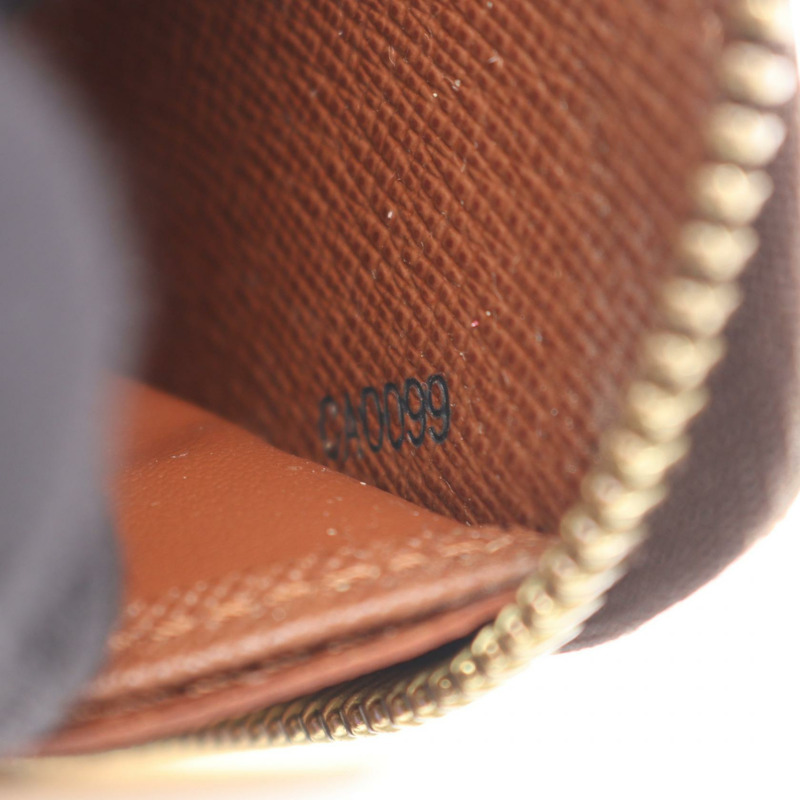 路易威登 Zippy Around 長版皮夾 M93759 Monogram Rose 帆布 棕色 二手 LV-4