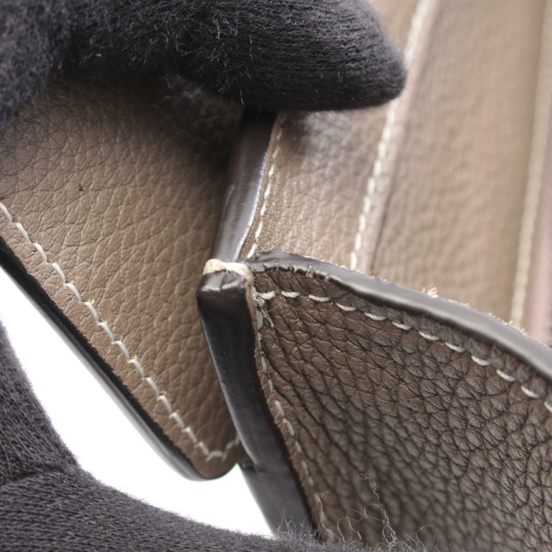 CELINE Luggage Micro 購物手提包,米色皮革,二手女款-4