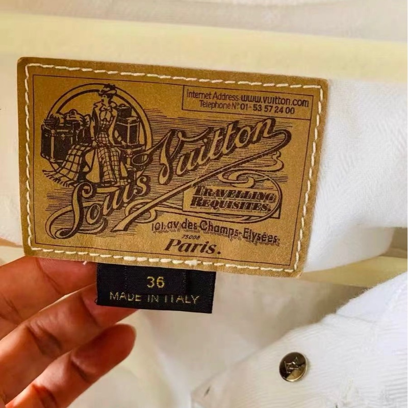 Lv老花牛仔上衣36碼-3