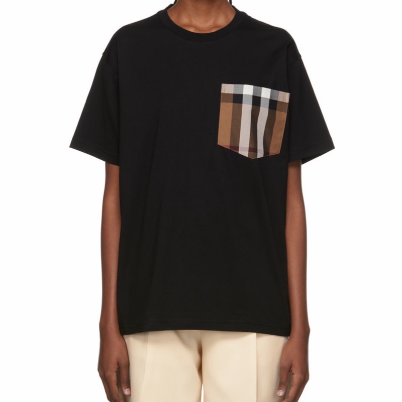 Burberry 女士 格紋口袋T 恤XXXS XXS XS S M L XL碼-1