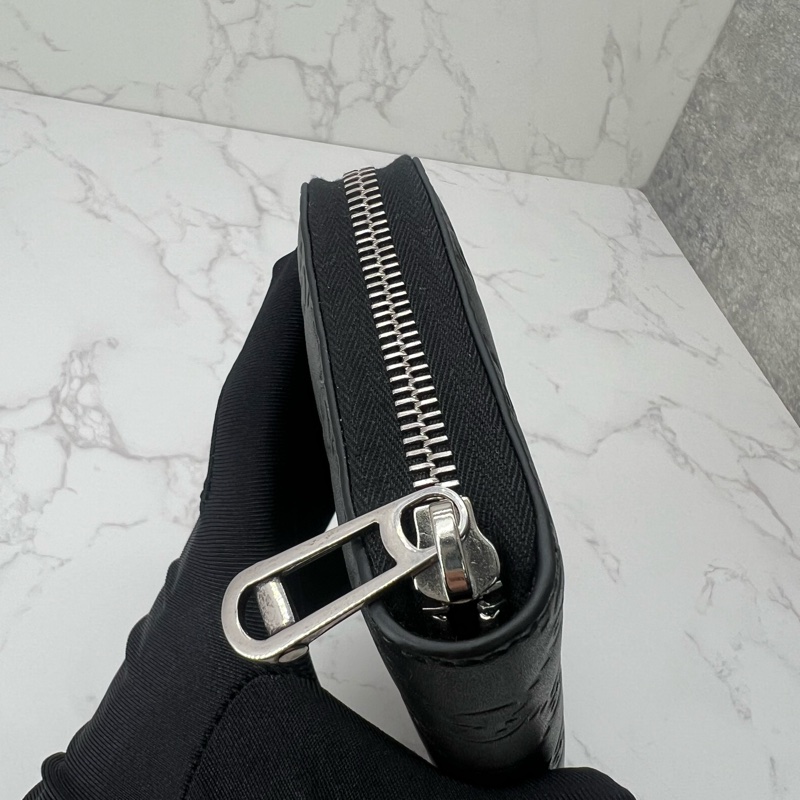 香緹國際精品 823Gucci 黑色壓紋長夾 #極新-1