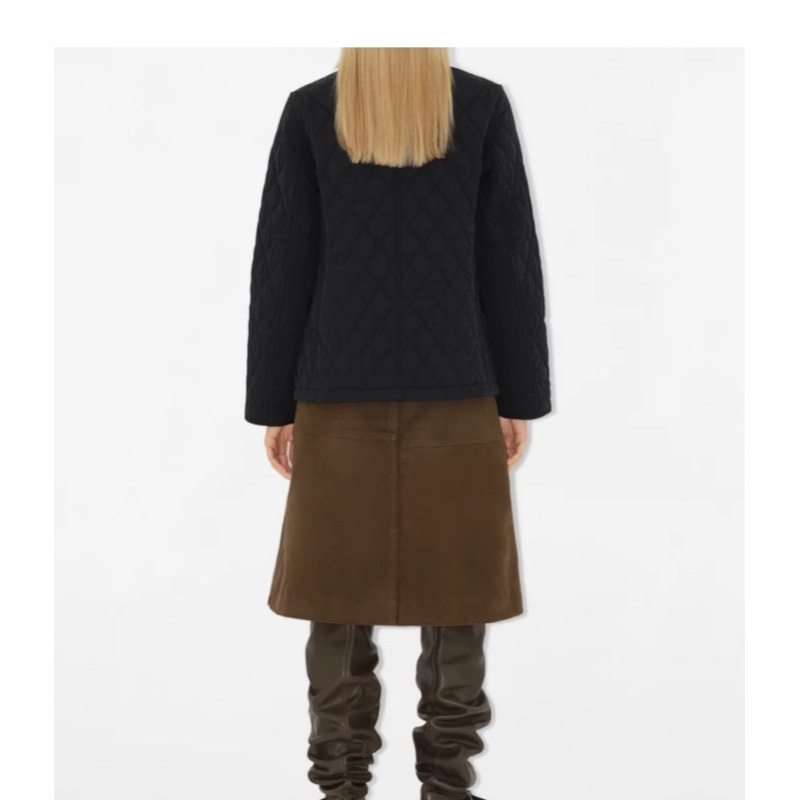 Burberry 女士 絎縫長袖棉服XXS XS S M L XL碼-4