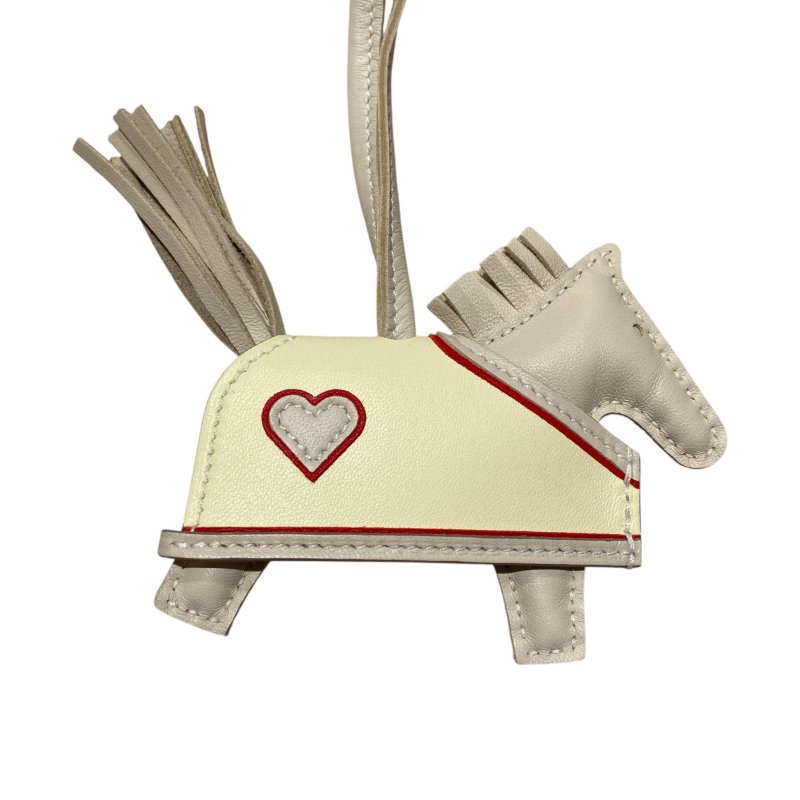 HERMES 愛馬仕 RODEO PM 吊飾 限定款 拼色-3