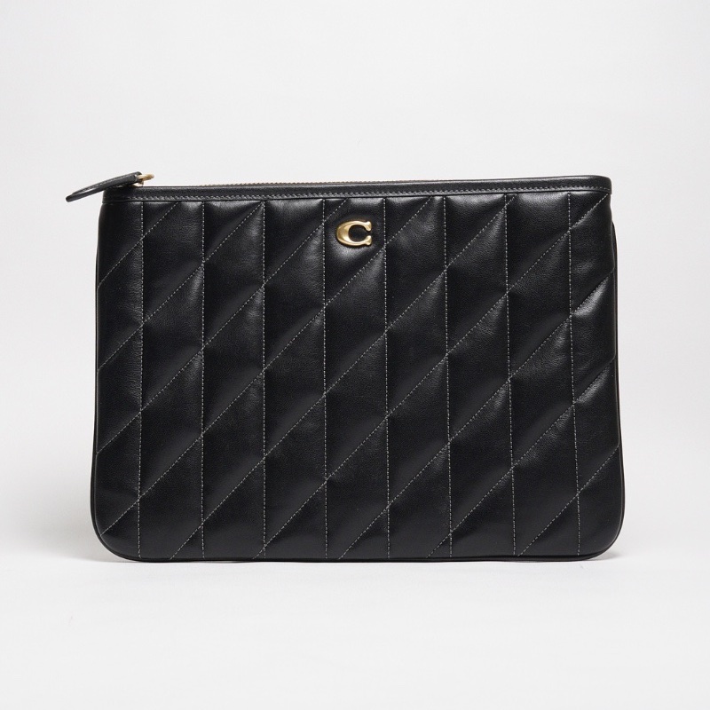 COACH POUCH 28 絎縫手拿包 一組2個-1