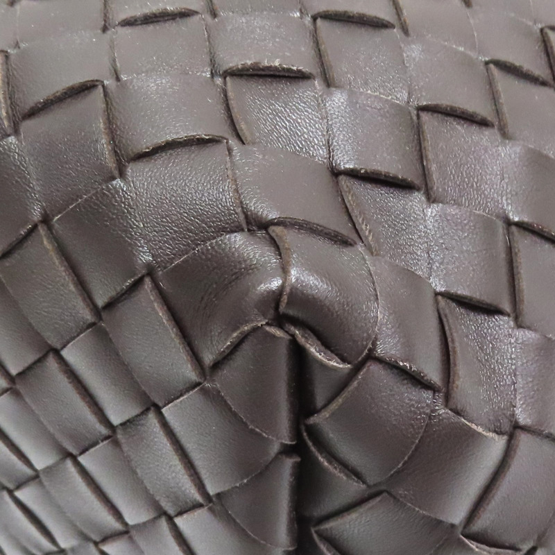 棕色 羊皮編織 Small Andiamo 水桶包 肩背包【BOTTEGA VENETA BV 寶緹嘉】 855759-11