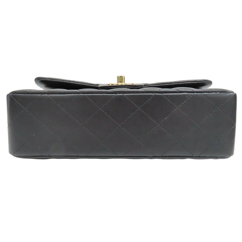 黑色 菱格紋 羊皮 COCO 23 肩背包 金釦 (無卡)【CHANEL 香奈兒】 A01113-3