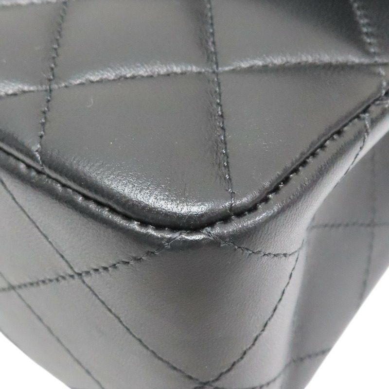 黑色 菱格紋 羊皮 COCO 23 肩背包 金釦 (無卡)【CHANEL 香奈兒】 A01113-9