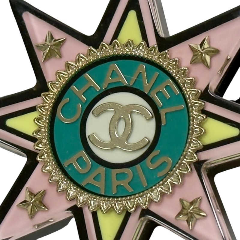 CHANEL CC 星星 彈性 束髮橡筋-1