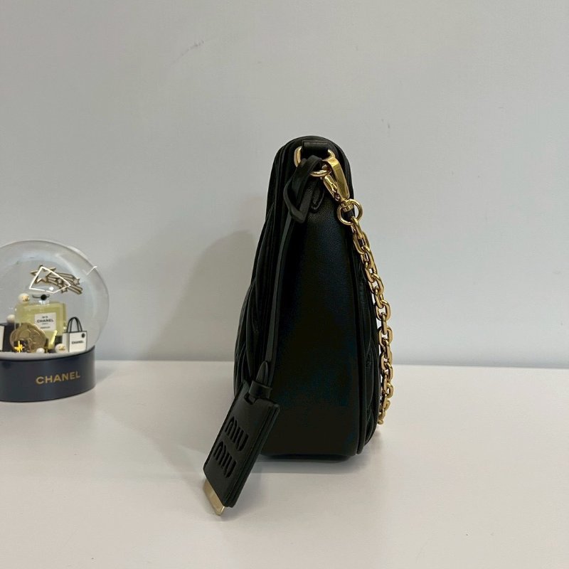 Miu Miu 三合一 hobo 黑金-3