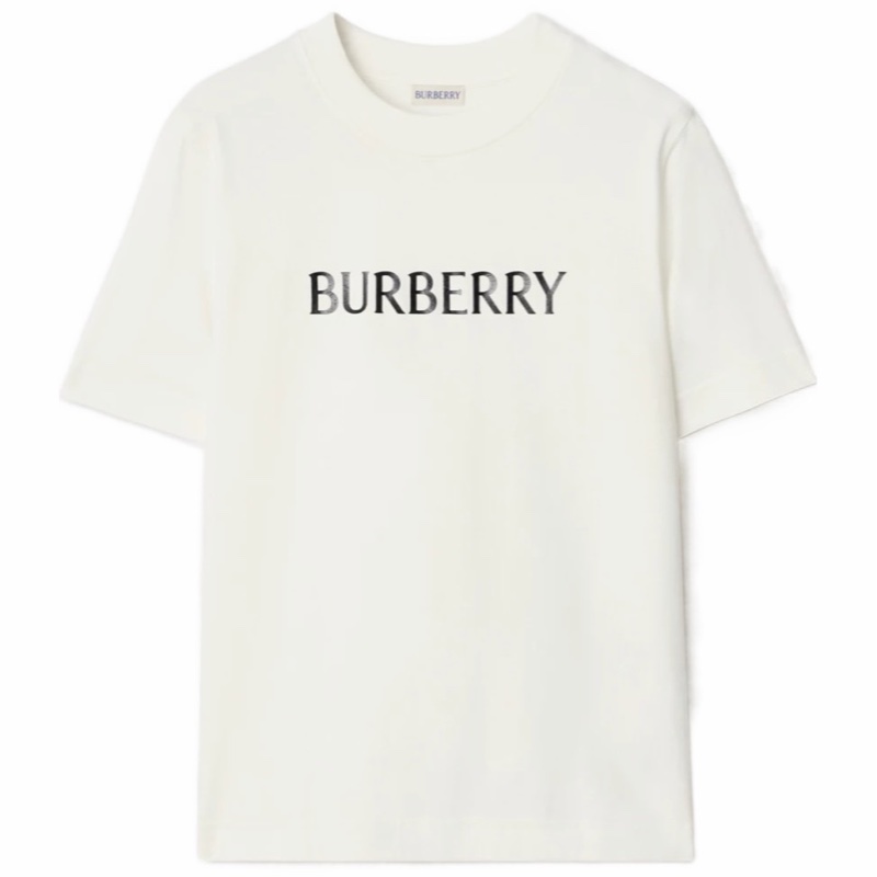 Burberry 女士 徽標 T 恤XXS XS S M L XL XXL碼-0
