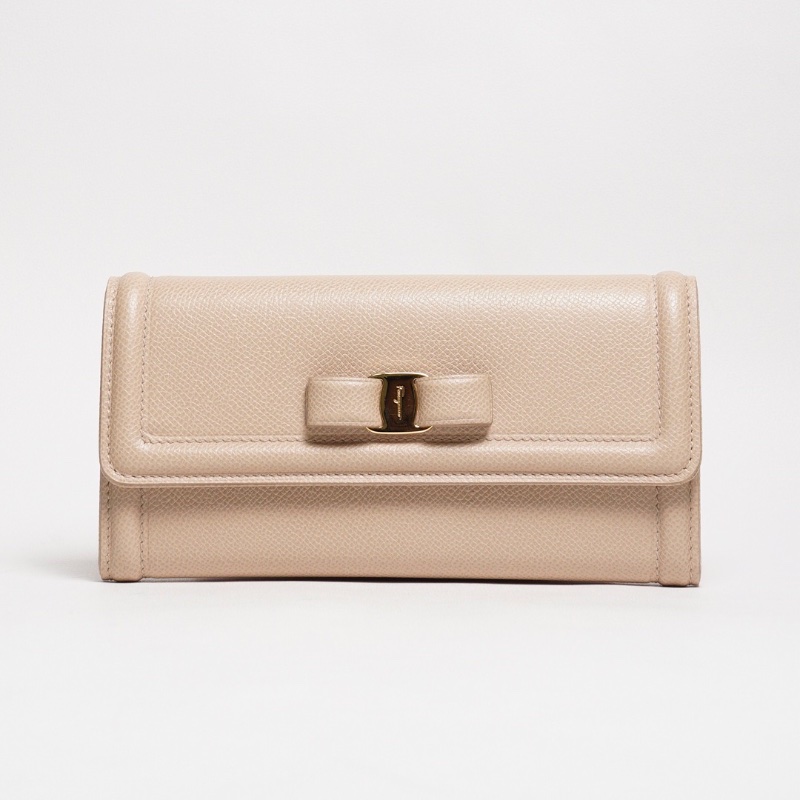 FERRAGAMO 長夾銀包-0
