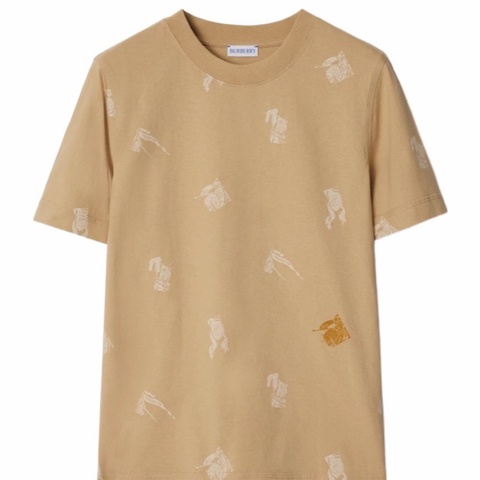 Burberry 女士 徽標圖案T恤XXS XS S M L XL碼