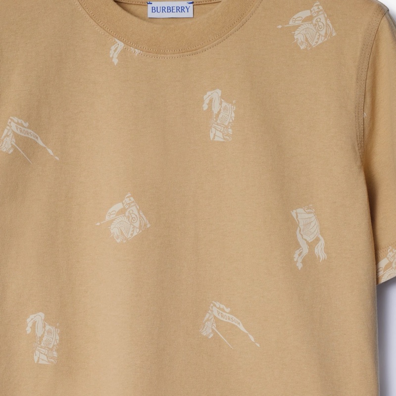 Burberry 女士 徽標圖案T恤XXS XS S M L XL碼-1