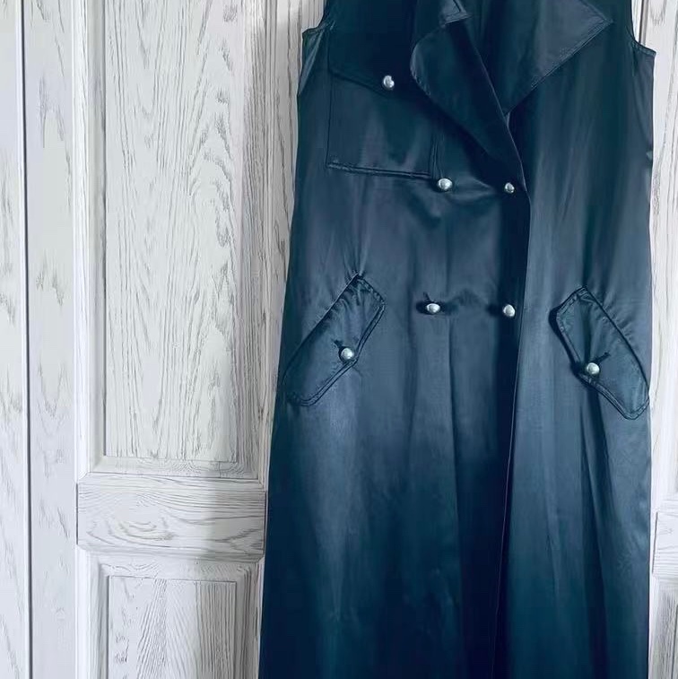 Chanel長款風衣38碼-0