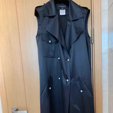 Chanel長款風衣38碼
