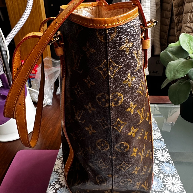【法製經典】LV Monogram Bucket PM 水桶包、經典老花配蜜糖色植鞣革,法製 FL 序號,實用派首選!-16