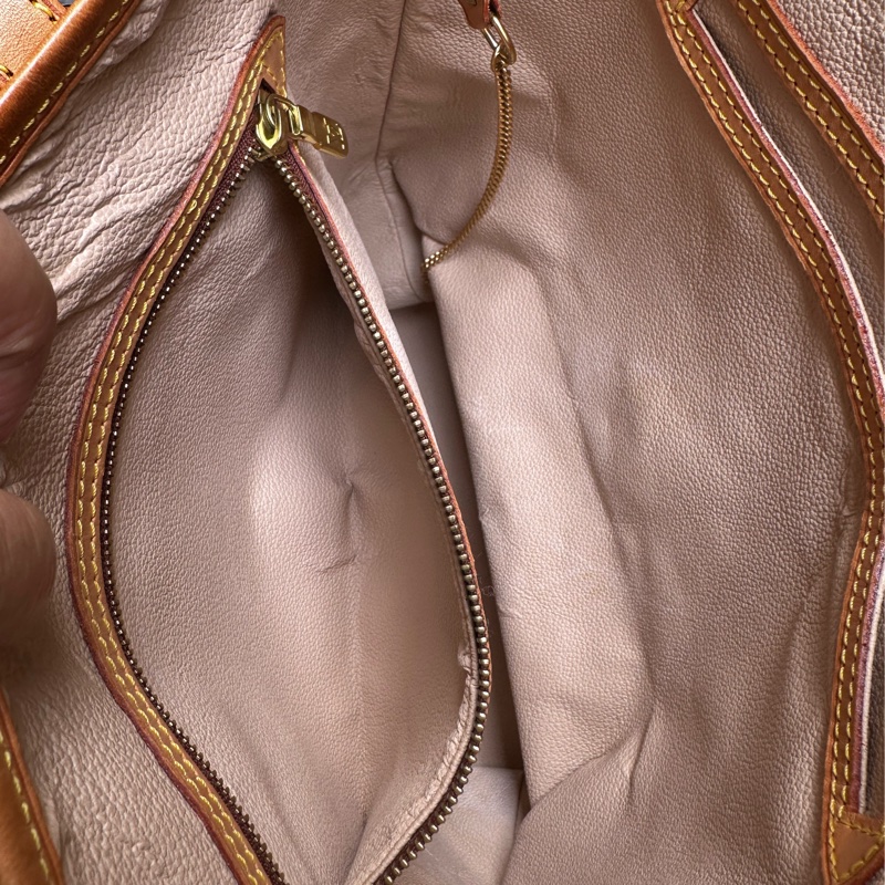 【法製經典】LV Monogram Bucket PM 水桶包、經典老花配蜜糖色植鞣革,法製 FL 序號,實用派首選!-20