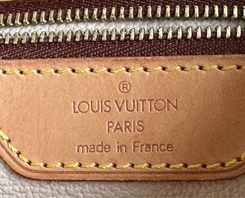 【法製經典】LV Monogram Bucket PM 水桶包、經典老花配蜜糖色植鞣革,法製 FL 序號,實用派首選!-26