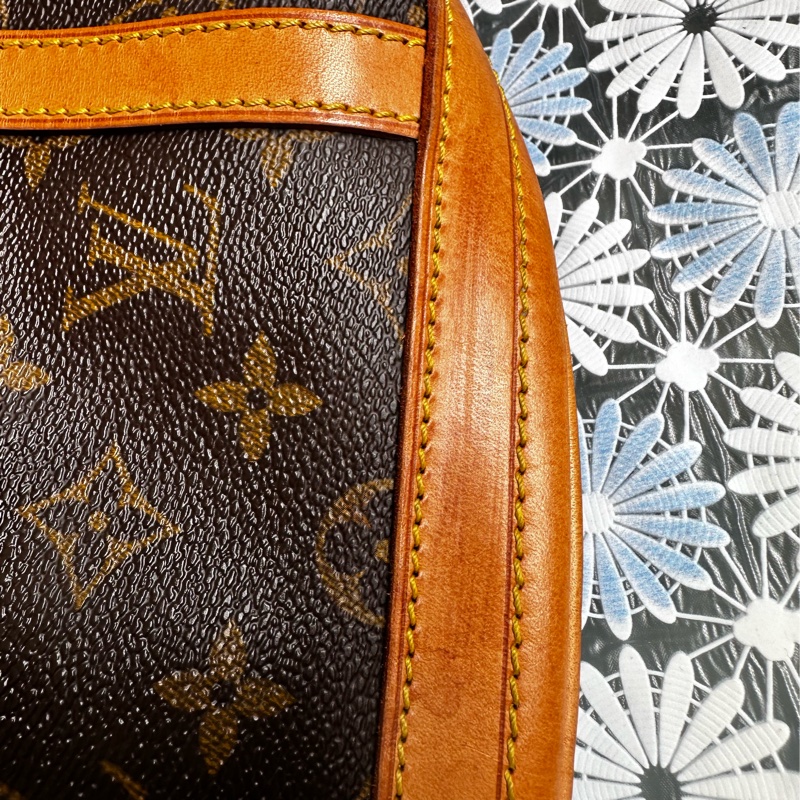 【法製經典】LV Monogram Bucket PM 水桶包、經典老花配蜜糖色植鞣革,法製 FL 序號,實用派首選!-30