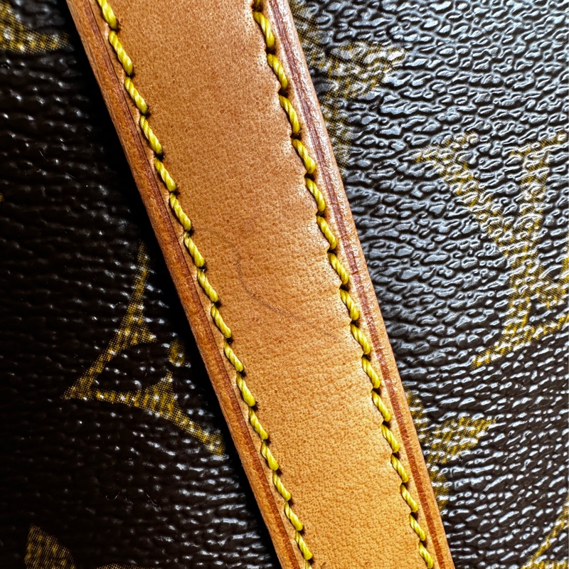 【法製經典】LV Monogram Bucket PM 水桶包、經典老花配蜜糖色植鞣革,法製 FL 序號,實用派首選!-32